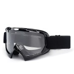 Ski / Snowboard and Other sports goggles, unisex, universal size, black frame - transparent lens, O1NT